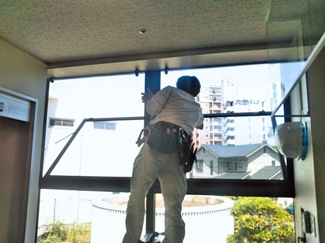 ガラス取替工事